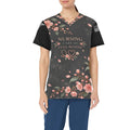 Sakura Shift — Nursing All-Over Print Scrub Top