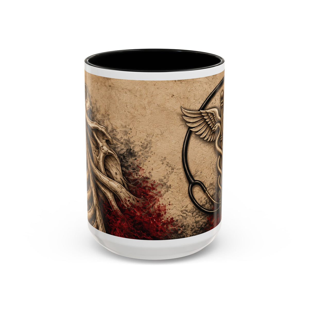 Bronze Horizon Mug — Black Accent