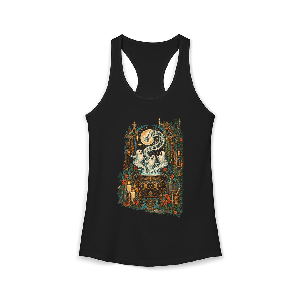Halloween Never Sleeps — The Cauldron Choir Women’s Racerback Tank