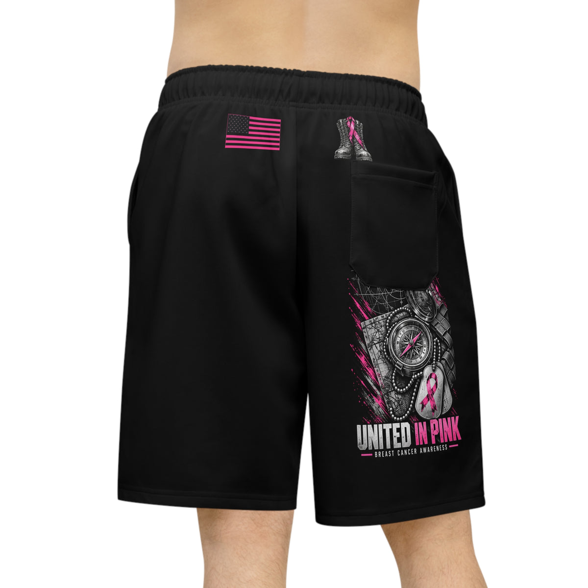 Stronger Together — Military Medical Breast Cancer Awareness Shorts