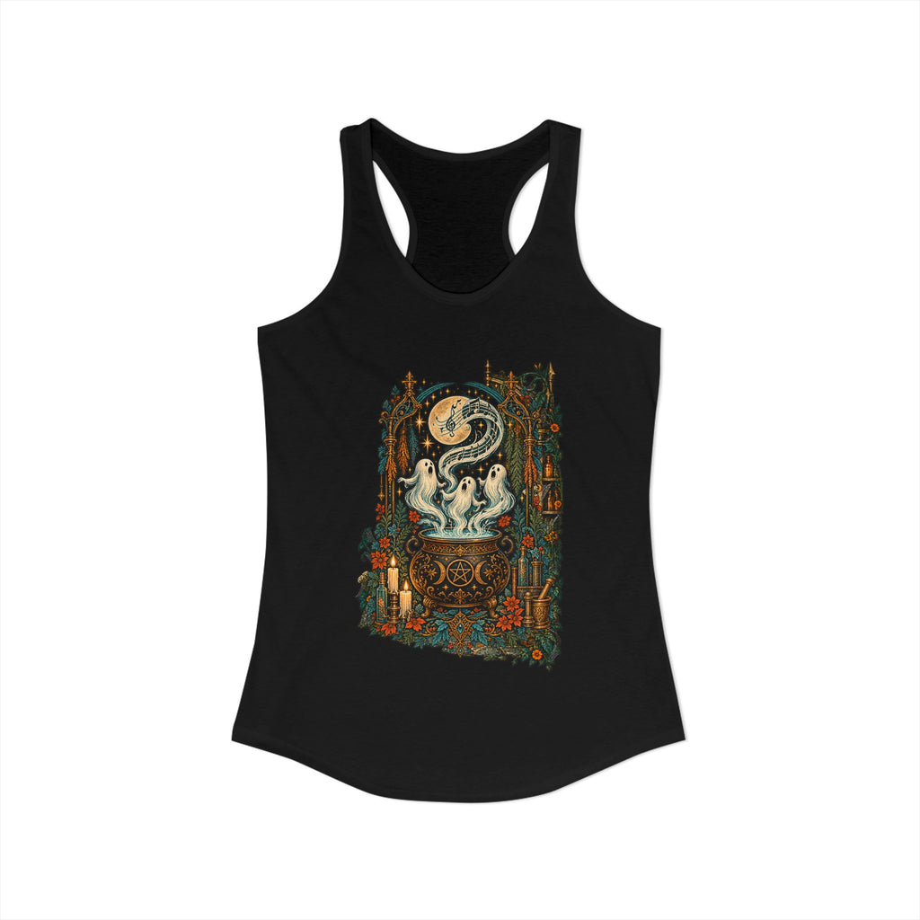 Halloween Never Sleeps — The Cauldron Choir Women’s Racerback Tank