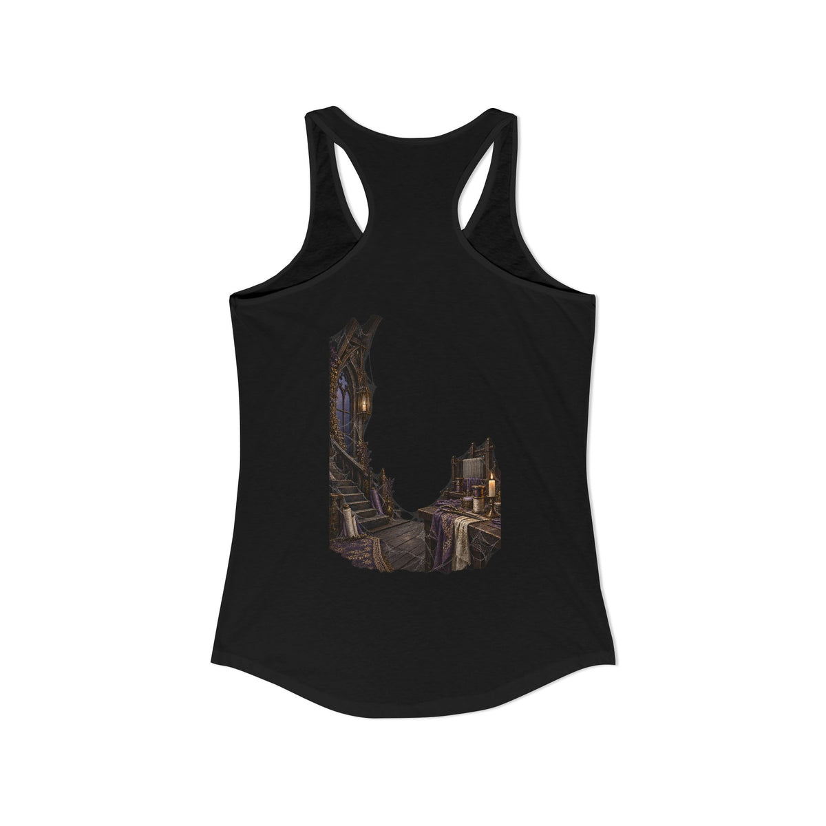 Halloween Never Sleeps — Stitching the Night Women’s Racerback Tank