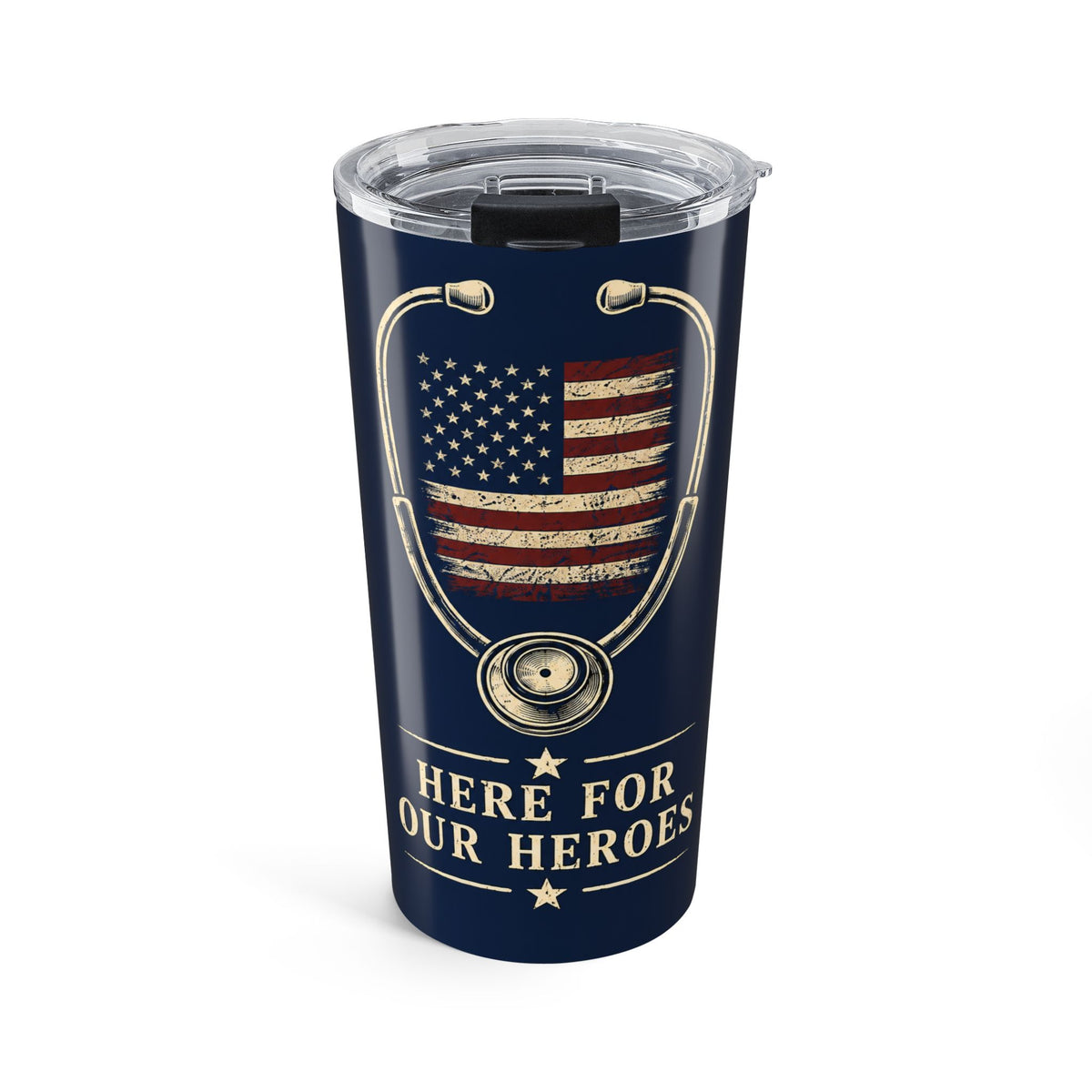 Here for Our Heroes — Military Medical 20oz Tumbler