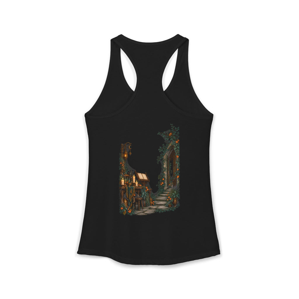 Halloween Never Sleeps — The Cauldron Choir Women’s Racerback Tank
