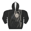 Clinical After Hours all-over medical hoodie product mockup 1