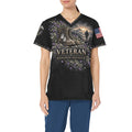 Renewed Resolve — Veterans Easter All-Over Print Scrub Top
