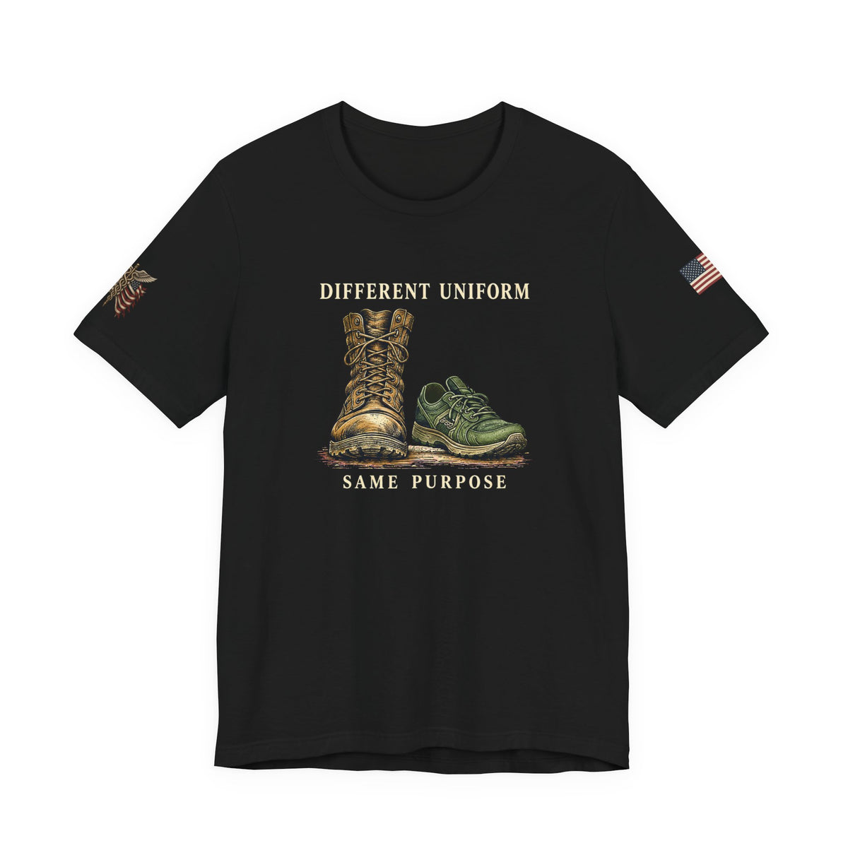 Different Uniform, Same Purpose — Military Medical T-Shirt