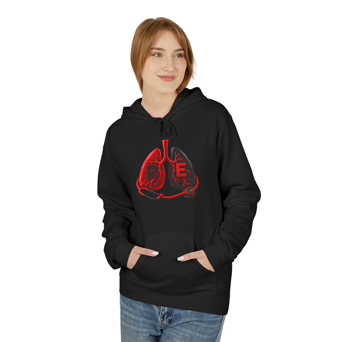Respiratory Edge Crystal Breathe Learn Excel Hoodie