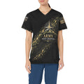 Next Chapter — Army New Year's All-Over Print Scrub Top