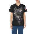 Renewed Resolve — Medical Easter All-Over Print Scrub Top