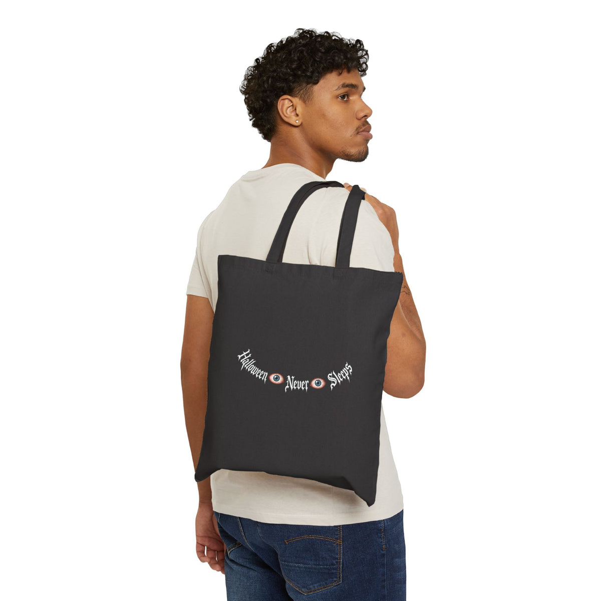 Halloween Never Sleeps — Thirteenth Floor Cotton Canvas Tote