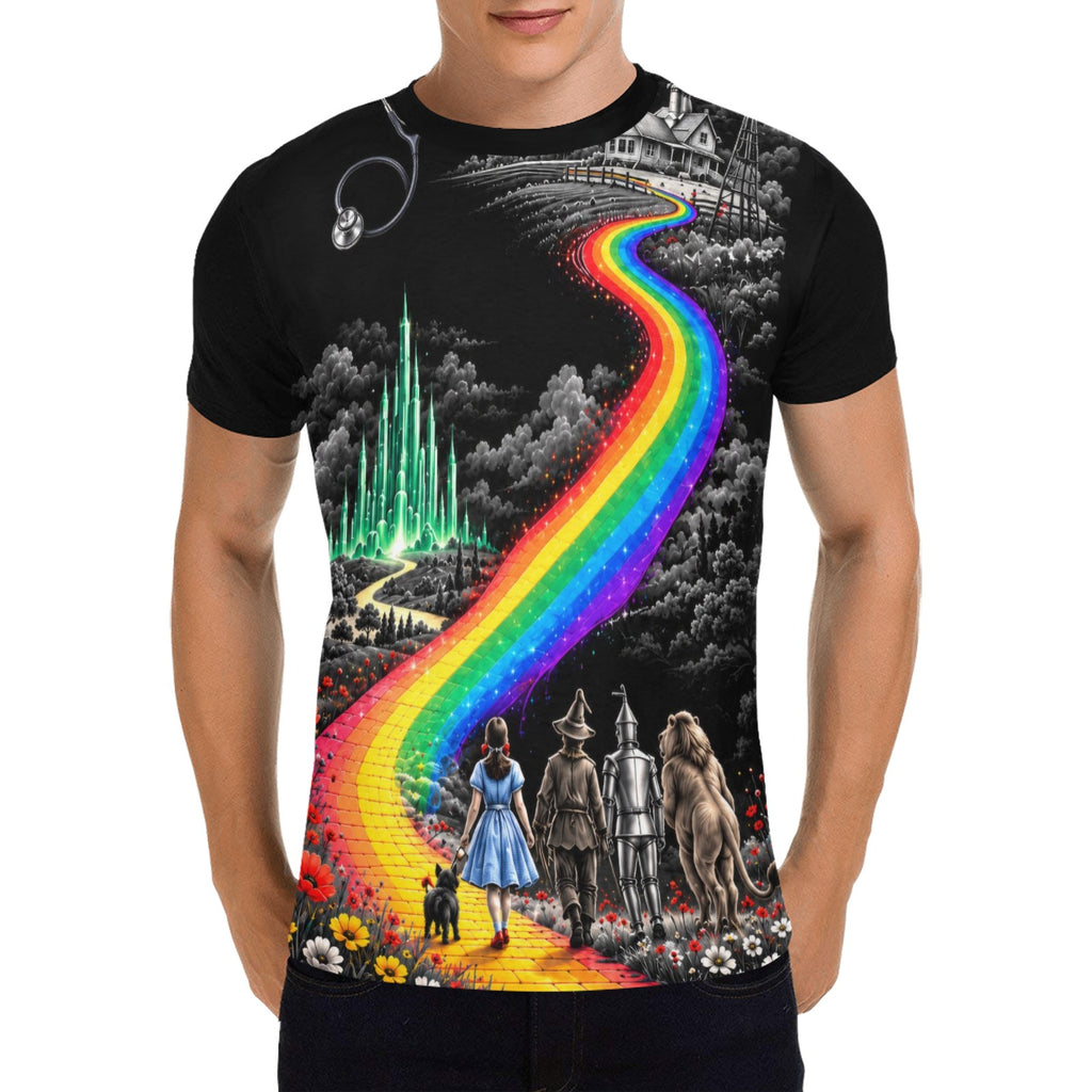 Spectrum Shift — Black Oz Pride Medical T-Shirt