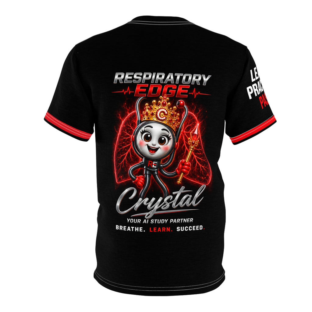 Respiratory Edge | Crystal Royal Edition AOP T-Shirt