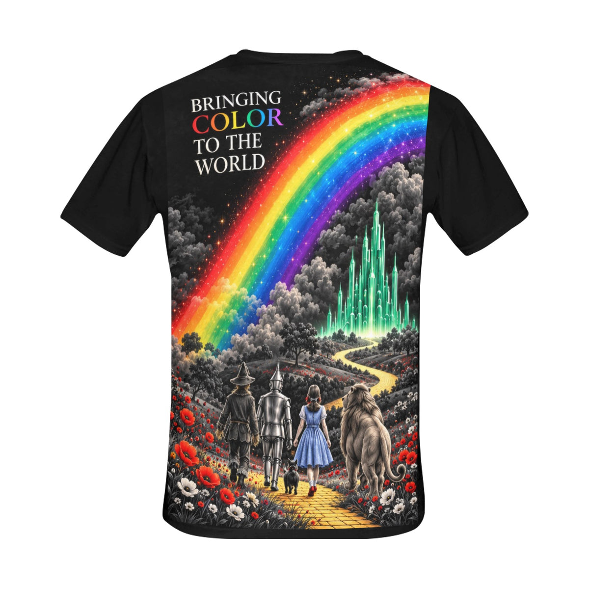 Spectrum Shift — Black Oz Pride Medical T-Shirt