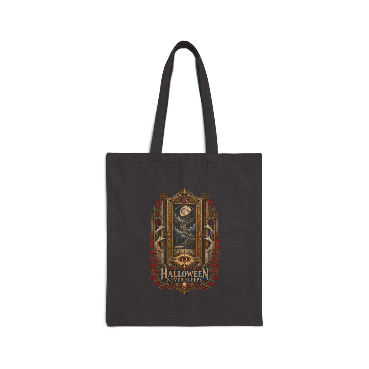 Halloween Never Sleeps — Thirteenth Floor Cotton Canvas Tote