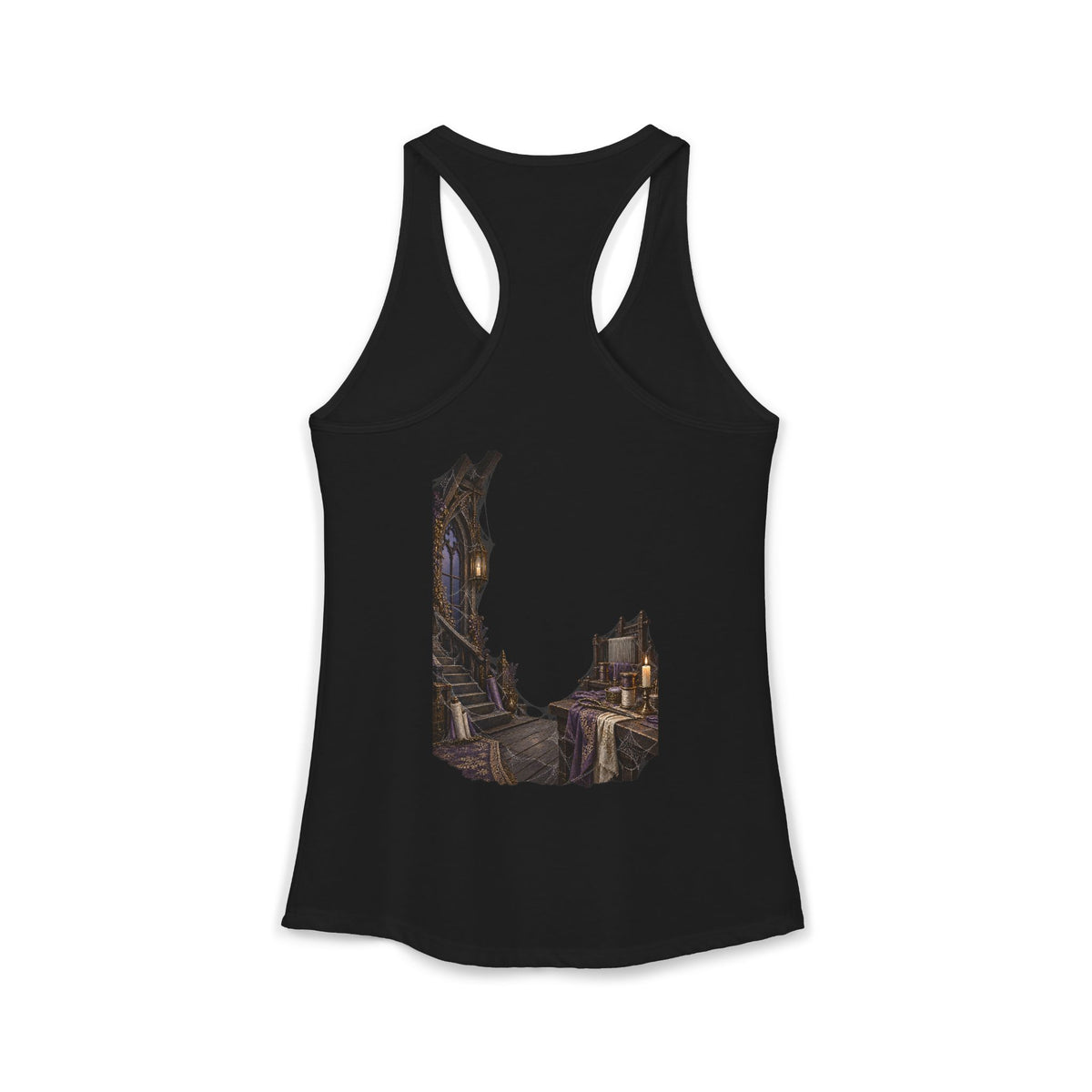 Halloween Never Sleeps — Stitching the Night Women’s Racerback Tank