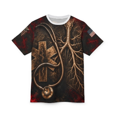 Crimson Airway All-Over-Print Tee