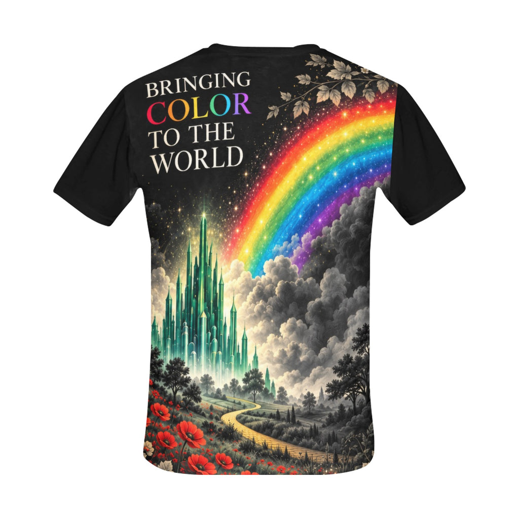 Emerald Afterglow — Black Oz Pride Medical T-Shirt