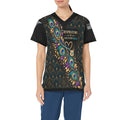 Peacock Respiratory — All-Over Print Scrub Top