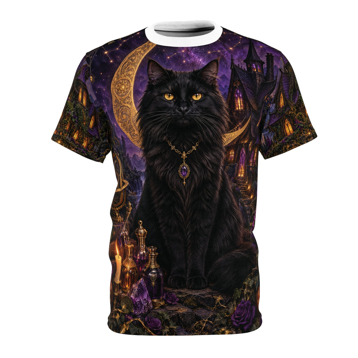 Black Cat Familiar — actual supplier front view