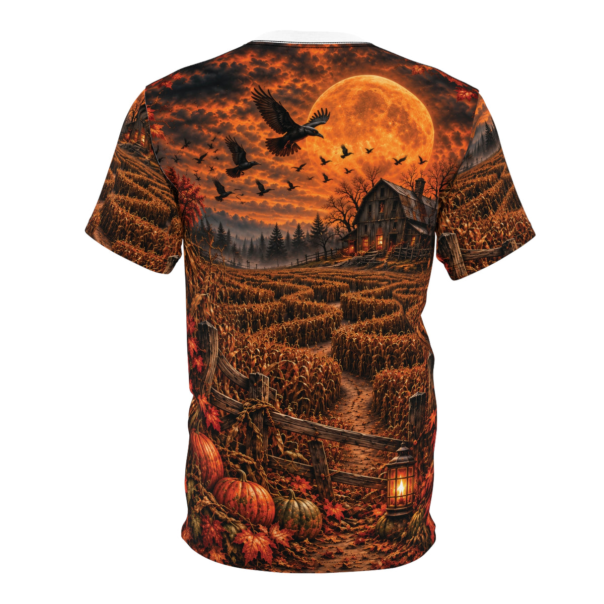 Autumn Scarecrow Sentinel actual supplier back view